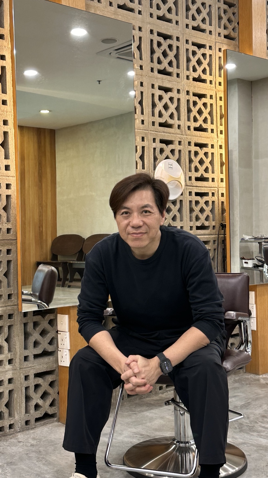 Frankie Chia at Frank Salon
